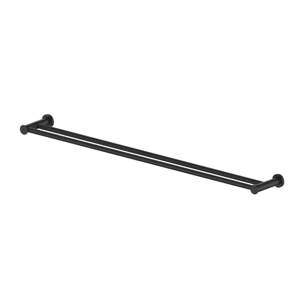 ZLINE Autograph Edition Emerald Bay Double Towel Rail in Matte Black (EMBY-TRD-MB) main image.