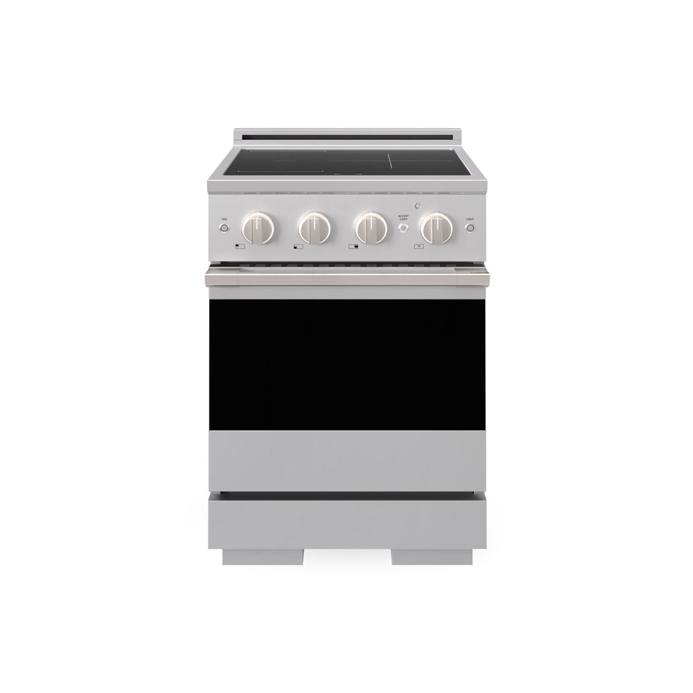 ZLINE 30 in. 4.2 cu. ft. Marino Induction Range with 4 Element Cooktop and Electric Convection Oven in Stainless Steel (MINR30)
