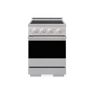ZLINE 30 in. 4.2 cu. ft. Marino Induction Range with 4 Element Cooktop and Electric Convection Oven in Stainless Steel (MINR30)