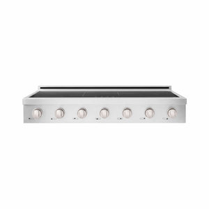 ZLINE 48 in. Paramount Induction Rangetop with 7 Element Cooktop in Stainless Steel (SINRT48) main image.