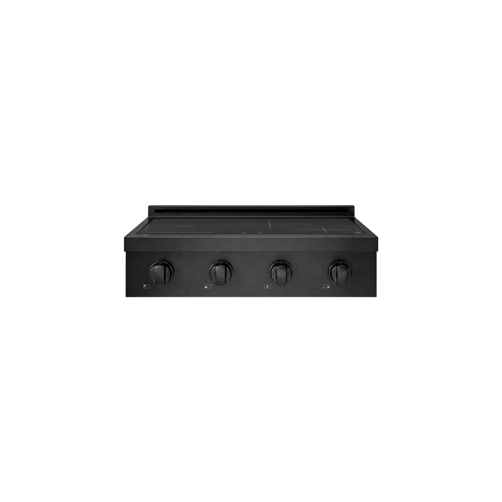 ZLINE 30 in. Paramount Induction Rangetop with 4 Element Cooktop in Black Stainless Steel (SINRTB-30)