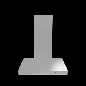 ZLINE 30 in. Convertible Vent Wall Mount Range Hood in Stainless Steel (KE-30) 3D model.