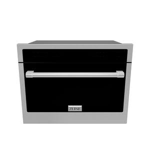 ZLINE 24 in. Stainless Steel Built-in Convection Microwave Oven with Speed and Sensor Cooking (MWO-24)