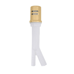 ZLINE Autograph Edition Dishwasher Air Gap in Polished Gold (AGM-PG) front.