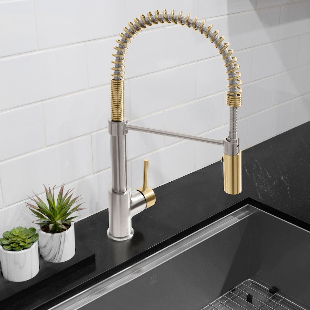 Autograph Edition Sierra Kitchen Faucet in Brushed Nickel