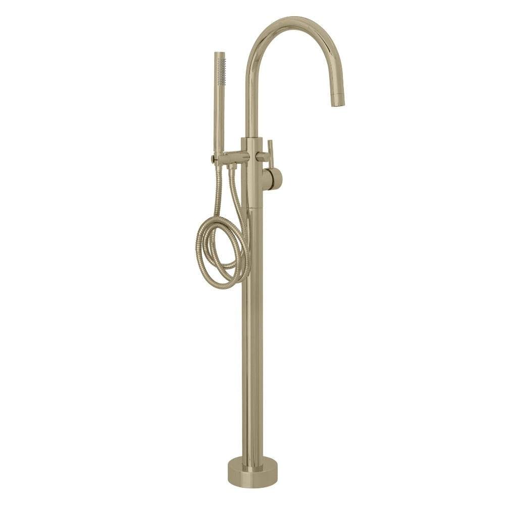 Bath Tub Filler with Hand Shower in Champagne Bronze (EMBY-BTF-CB ...