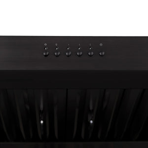 ZLINE 30 in. 600 CFM Ducted Under Cabinet Range Hood in Black Stainless Steel (BS623-30)