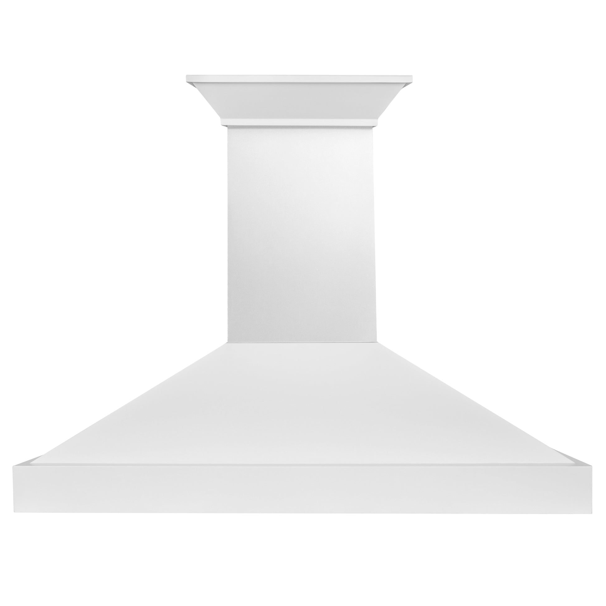 ZLINE 48 in. Wooden Wall Mount Range Hood in Smooth Bright White Finish (KBWW-48)