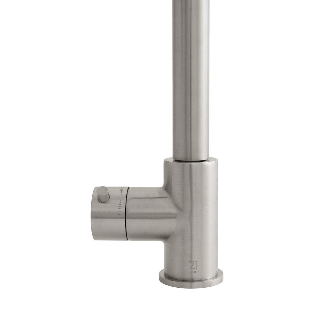 Gemini Touchless Kitchen Faucet in Brushed Nickel (GEM-KFS-BN