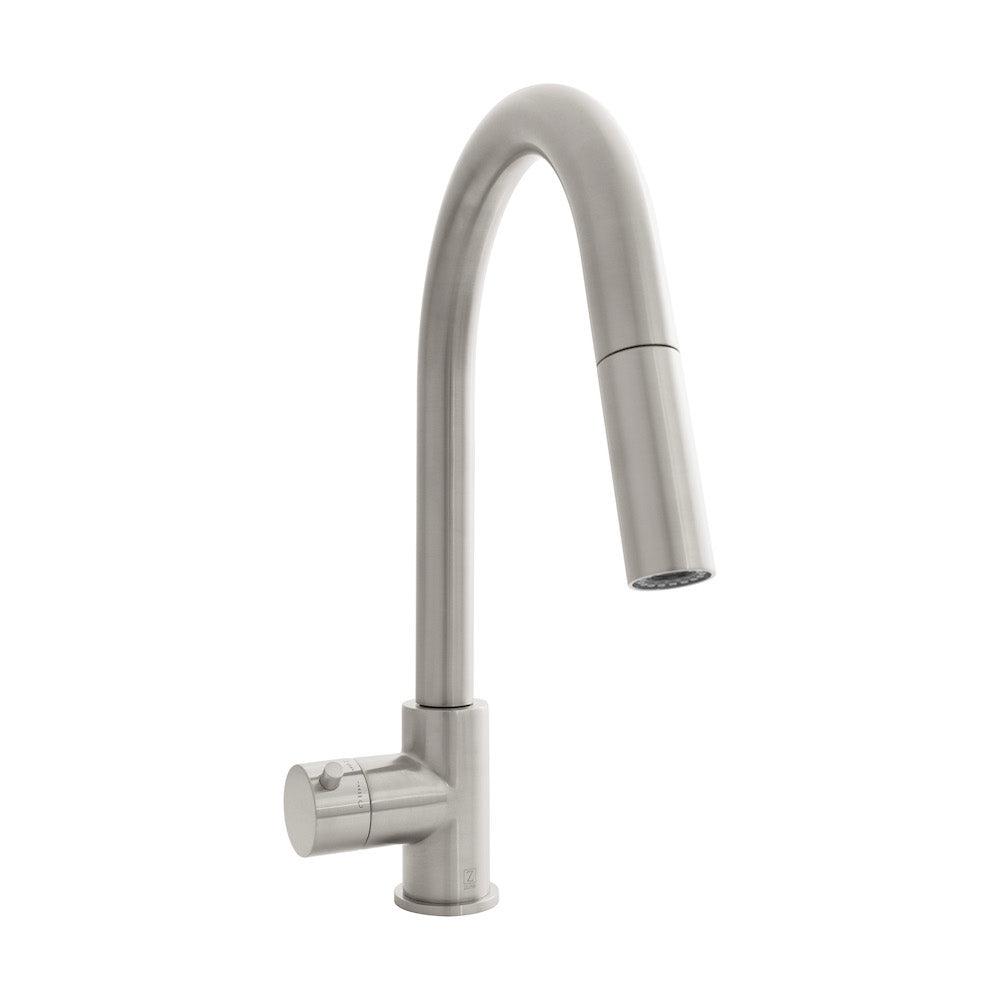 ZLINE Gemini Touchless Kitchen Faucet in Brushed Nickel (GEM-KFS-BN)