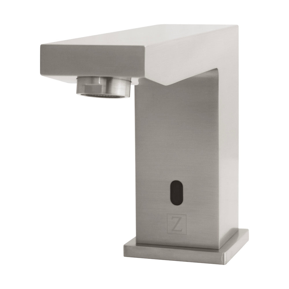 ZLINE Bliss Touchless Bath Faucet in Brushed Nickel (BLS-BFS-BN) side.