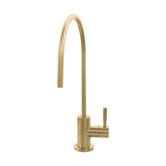ZLINE Single Handle Drink Faucet in Champagne Bronze (FBV-CB) front.