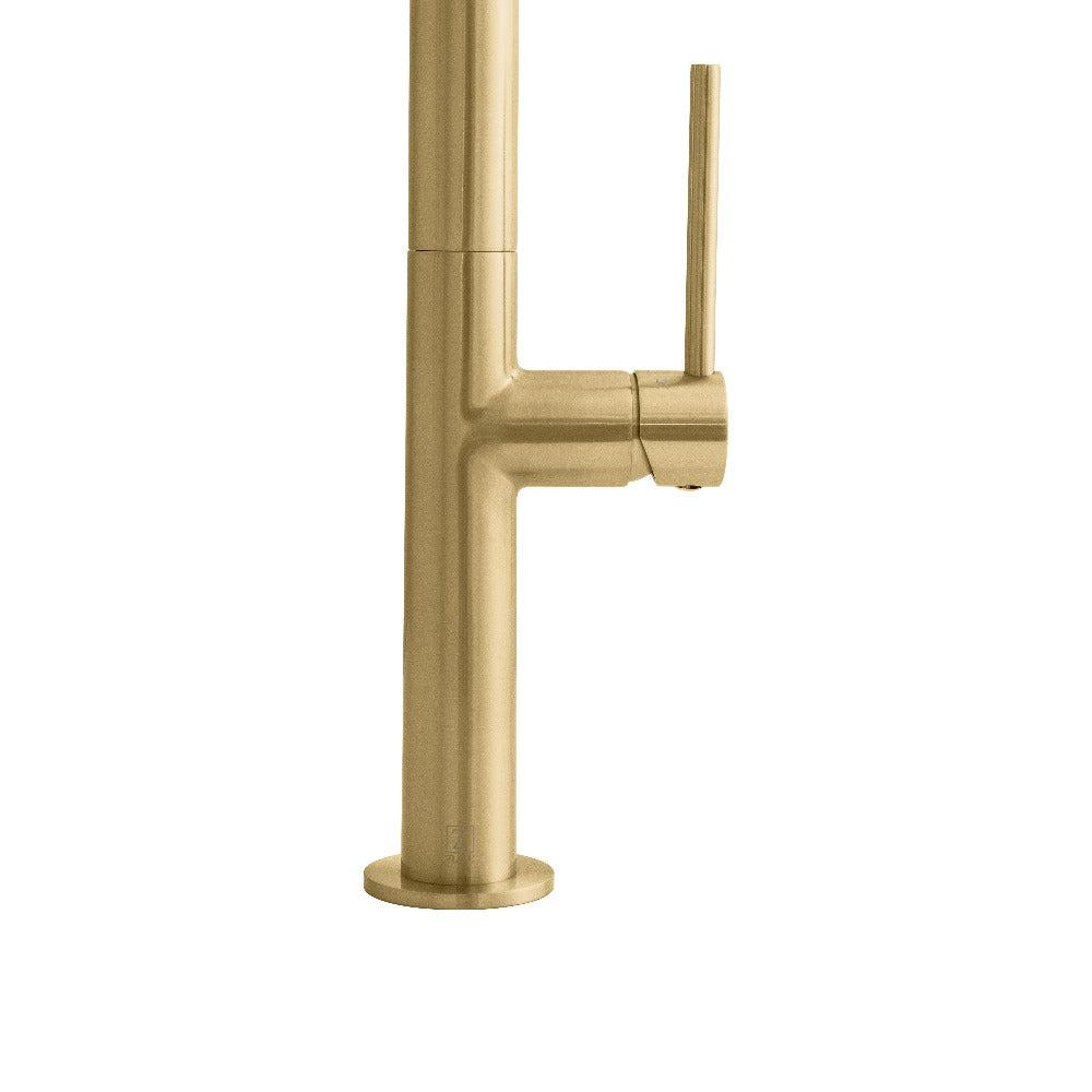 Voltaire Pull Down Kitchen Faucet in Champagne Bronze (VLT-KF-CB