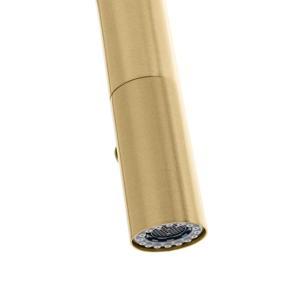 Autograph Edition Voltaire Kitchen Faucet in Champagne Bronze (VLT