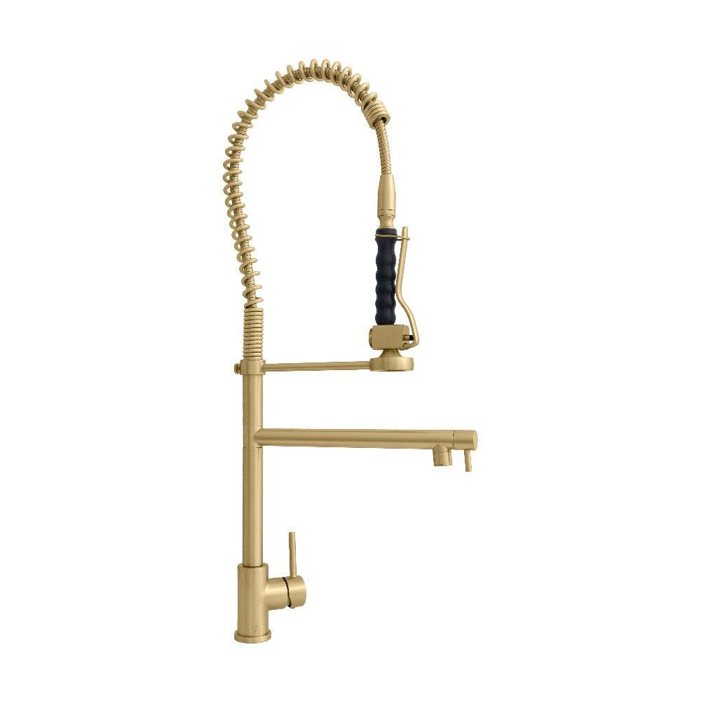 ZLINE Van Gogh Kitchen Faucet in Champagne Bronze (VNG-KF-CB)