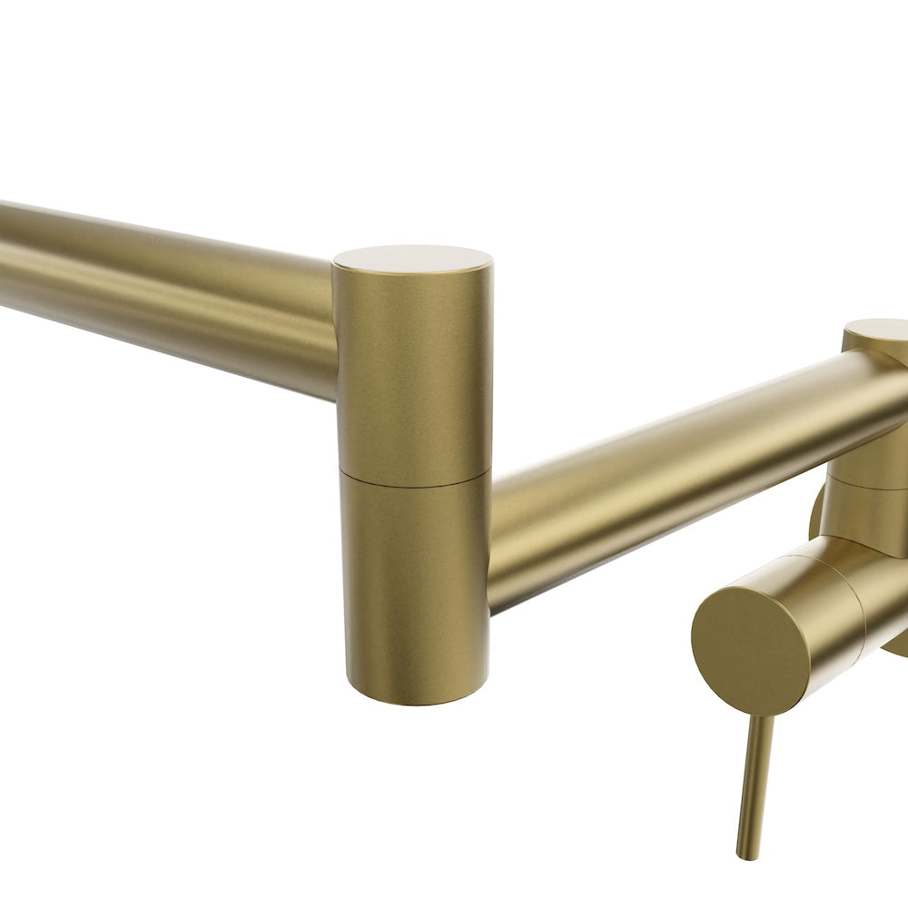 ホルメンコール　HF150g ZLINE Gemini Pot Filler in Champagne Bronze (GEM-FPF-CB) – ZLINE
