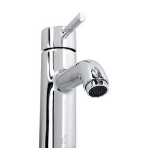 ZLINE Aloha Single Handle Bath Faucet in Chrome (ALH-BF-CH) close-up, spout.