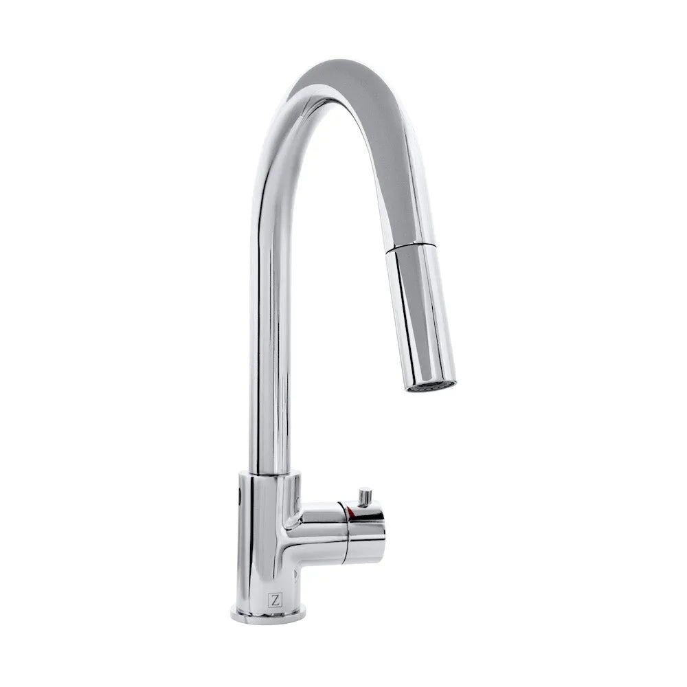 ZLINE Gemini Touchless Kitchen Faucet in Chrome (GEM-KFS-CH) main image.