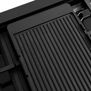 ZLINE 48 in. Classic Gas Rangetop with 8 Burner DuoPro™ Cooktop in Black Stainless Steel (PCRTB-48)