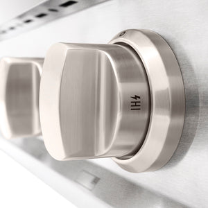 ZLINE 30 in. Classic Gas Rangetop with 4 Burner DuoPro™ Cooktop in Satin Stainless Steel (PCRTS-30)