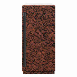 ZLINE 15 in. Touchstone Gourmet Ice Maker with Drain Pump and Hand Hammered Copper Door (IGMD-HH-15) front.