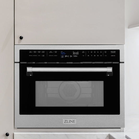 ZLINE 24 in. Built-in Convection Microwave Oven in Fingerprint Resistant Stainless Steel (MWO-24-SS)