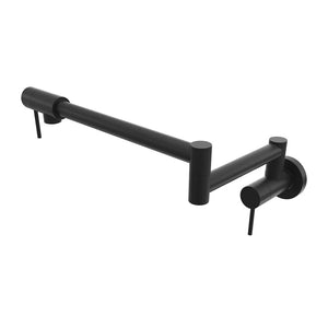 ZLINE Autograph Edition Gemini Pot Filler in Matte Black (GEM-FPF-MB) main image.