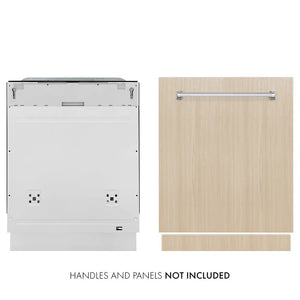 ZLINE 24 in. Monument Series 3rd Rack Dishwasher with Auto Door Open Drying, 44dBa, Panel Ready (DWMT-24) main image.