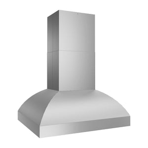 ZLINE 48 in. Island Mount Outdoor Grill Hood (GOi2-48) side.