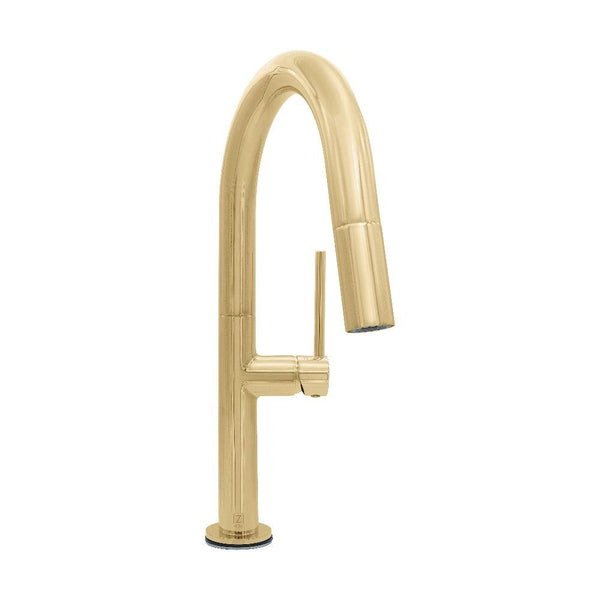 zline--polished--gold--kitchen