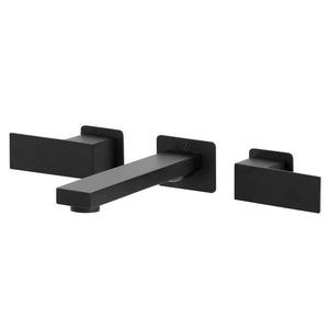 ZLINE Autograph Edition Bliss Wall Mount Bath Faucet in Matte Black (BLS-BFW-MB) main image.
