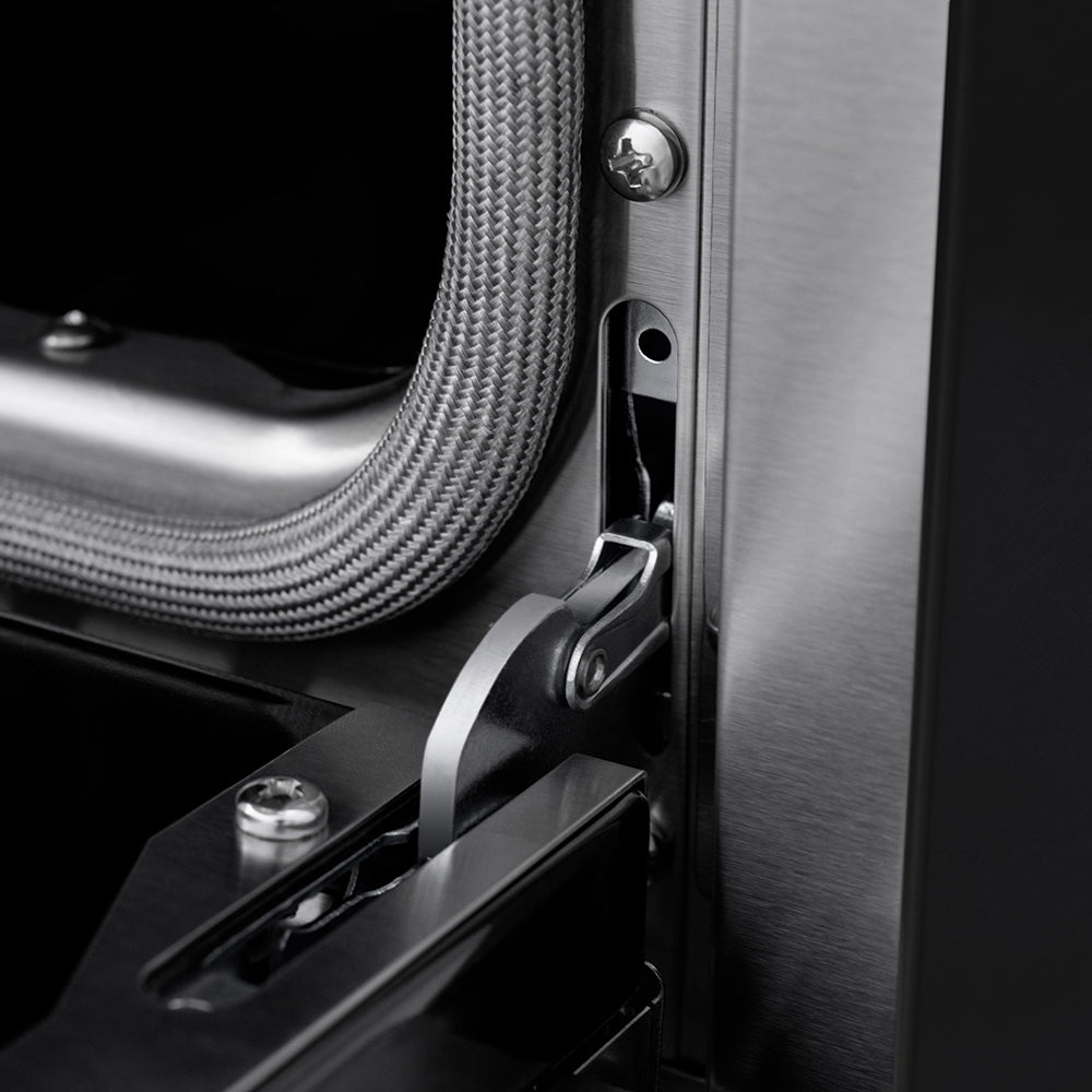 ZLINE 30 in. 4.2 cu. ft. Paramount Gas Range with 4 Burner Cooktop and Convection Gas Oven in Black Stainless Steel (SGRB2-30)