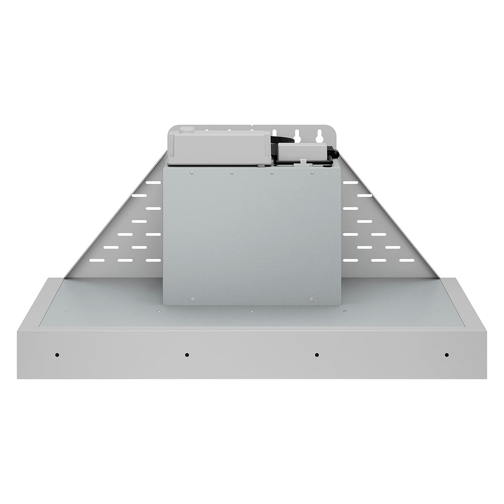 ZLINE 28 in. DuraMount™ Wall Mount Range Hood Insert in Stainless Steel (683-28) front.