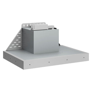 ZLINE 28 in. DuraMount™ Wall Mount Range Hood Insert in Stainless Steel (683-28) side.