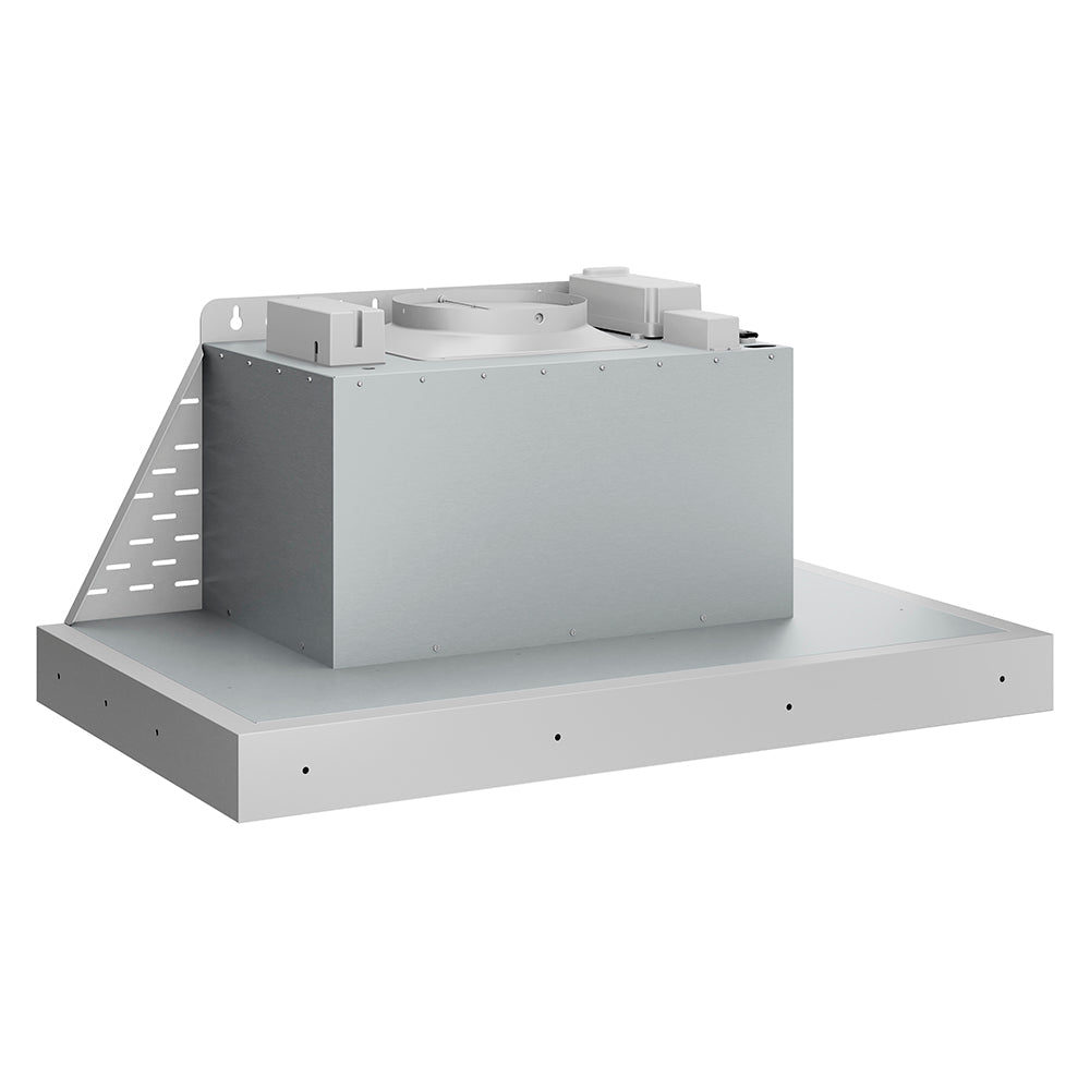 ZLINE 34 in. DuraMount™ Wall Mount Range Hood Insert in Stainless Steel (683-34) side.