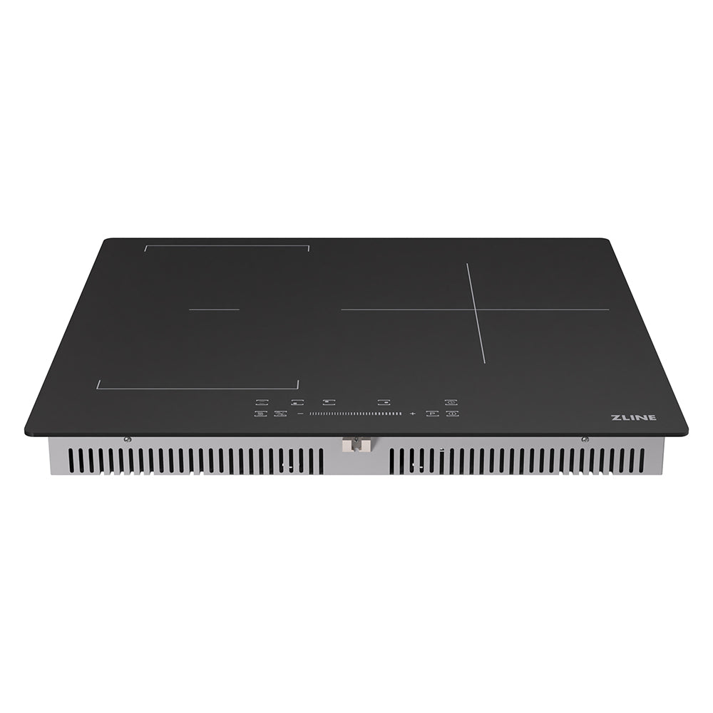 ZLINE 24 in. Induction Cooktop with Anti-Scratch Glass and 3 Elements (FCIND-24) front.
