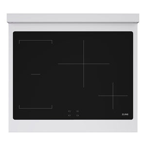 ZLINE Autograph Edition 30 in. Paramount Induction Rangetop with 4 Element Cooktop in Stainless Steel and Champagne Bronze Accents (SINRTZ-30-CB) top-down, above cooking surface.