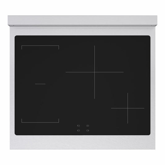 ZLINE 30 in. 4.2 cu. ft. Marino Induction Range with 4 Element Cooktop and Electric Convection Oven in Satin Stainless Steel (MINRS-30)