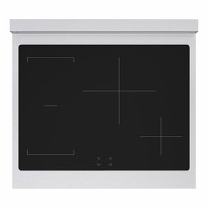 ZLINE Autograph Edition 30 in. 4.2 cu. ft. Marino Induction Range with 4 Element Cooktop and Electric Convection Oven in Satin Stainless Steel with Polished Gold Accents (MINRSZ-30-G)