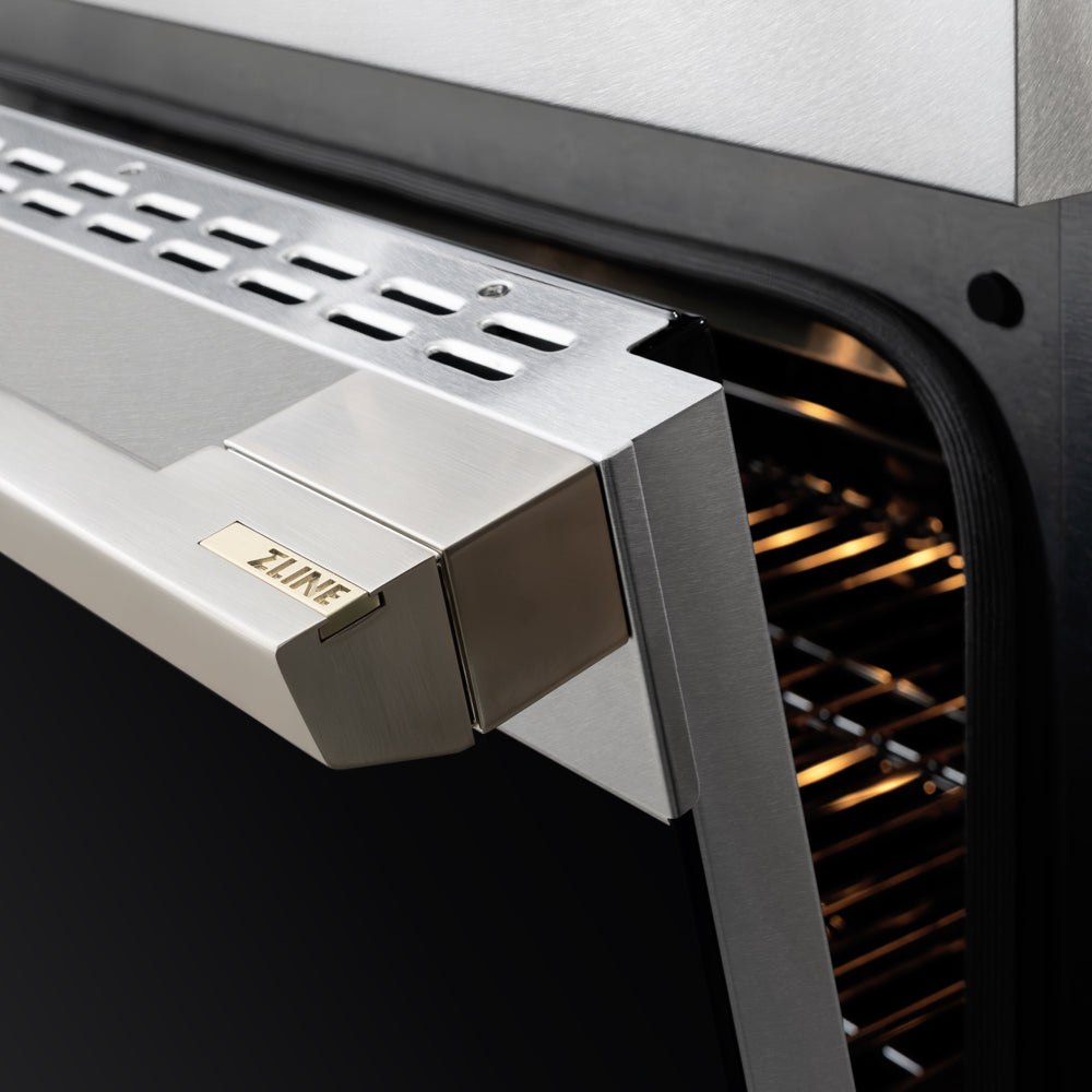 ZLINE 48 in. 6.7 cu. ft. Marino Dual Fuel Range with 8 Burner DuoPro™ Cooktop and Dual Ovens in Satin Stainless Steel (PMDRS-48)