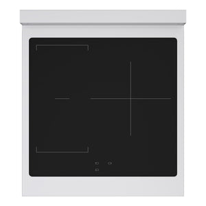 ZLINE Autograph Edition 24 in. 3.2 cu. ft. Marino Induction Range with 3 Element Cooktop and Electric Convection Oven in Stainless Steel with Champagne Bronze Accents (MINRZ-24-CB)