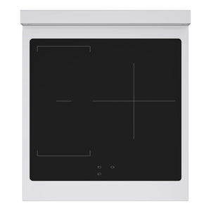 ZLINE Autograph Edition 24 in. 3.2 cu. ft. Marino Induction Range with 3 Element Cooktop and Electric Convection Oven in Stainless Steel with Champagne Bronze Accents (MINRZ-24-CB)