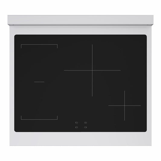 ZLINE Autograph Edition 30 in. 4.2 cu. ft. Marino Induction Range with 4 Element Cooktop and Electric Convection Oven in Stainless Steel with Champagne Bronze Accents (MINRZ-30-CB)