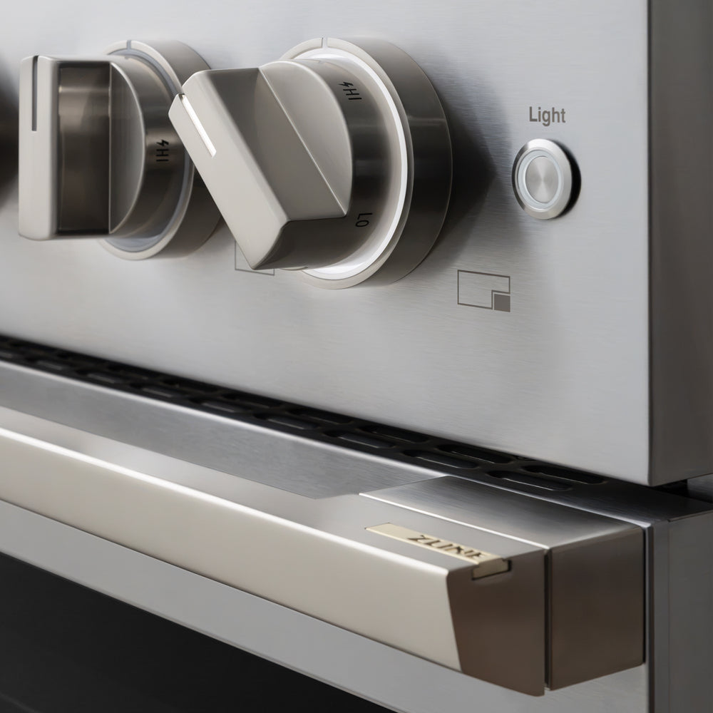 ZLINE 30 in. 4.2 cu. ft. Marino Gas Range with 4 Burner DuoPro™ Cooktop and Convection Gas Oven in Stainless Steel (PMGR30)