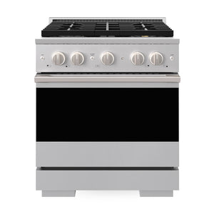 ZLINE 30 in. 4.2 cu. ft. Marino Gas Range with 4 Burner DuoPro™ Cooktop and Convection Gas Oven in Stainless Steel (PMGR30)