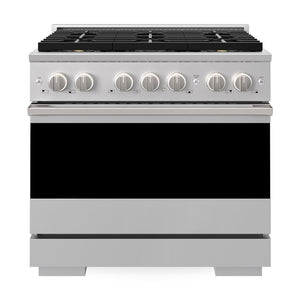 ZLINE 36 in. 5.2 cu. ft. Marino Gas Range with 6 Burner DuoPro™ Cooktop and Convection Gas Oven in Stainless Steel (PMGR36)
