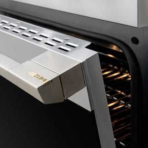 ZLINE 24 in. 3.2 cu. ft. Marino Induction Range with 3 Element Cooktop and Electric Convection Oven in Stainless Steel (MINR24)
