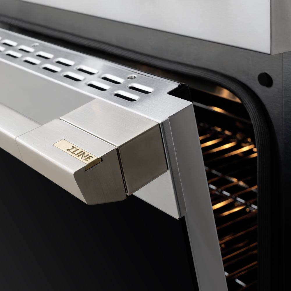 ZLINE 36 in. 5.2 cu. ft. Marino Induction Range with 5 Element Cooktop and Electric Convection Oven in Stainless Steel (MINR36)