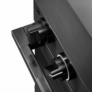 ZLINE 36 in. 5.2 cu. ft. Marino Induction Range with 5 Element Cooktop and Electric Convection Oven in Black Stainless Steel (MINRB-36)