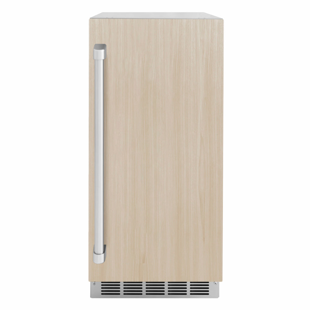 ZLINE 15 in. Touchstone Nugget Ice Maker with Drain Pump and Panel-Ready Door (INGDP-15)